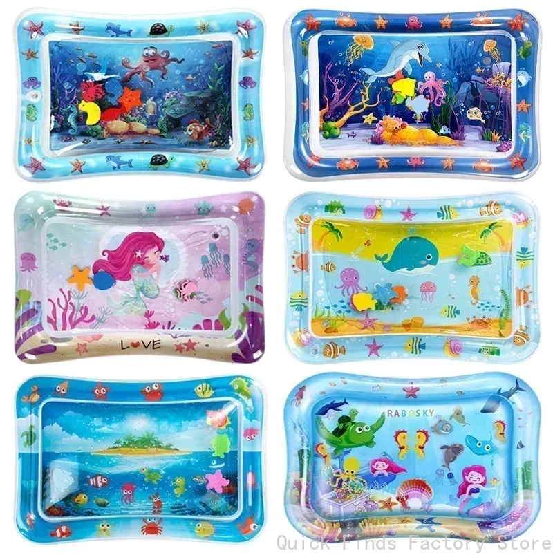 Baby Water Play Mat Inflatable - đánh giá và giá Repotting Mat