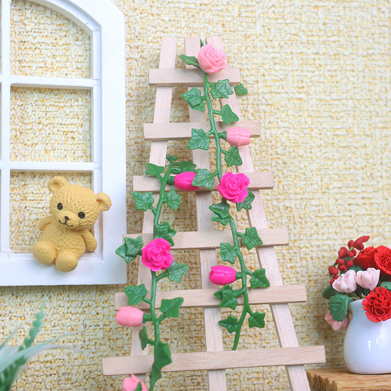 New 1:12 Dollhouse Miniature F - đánh giá và giá Plant Support Stake