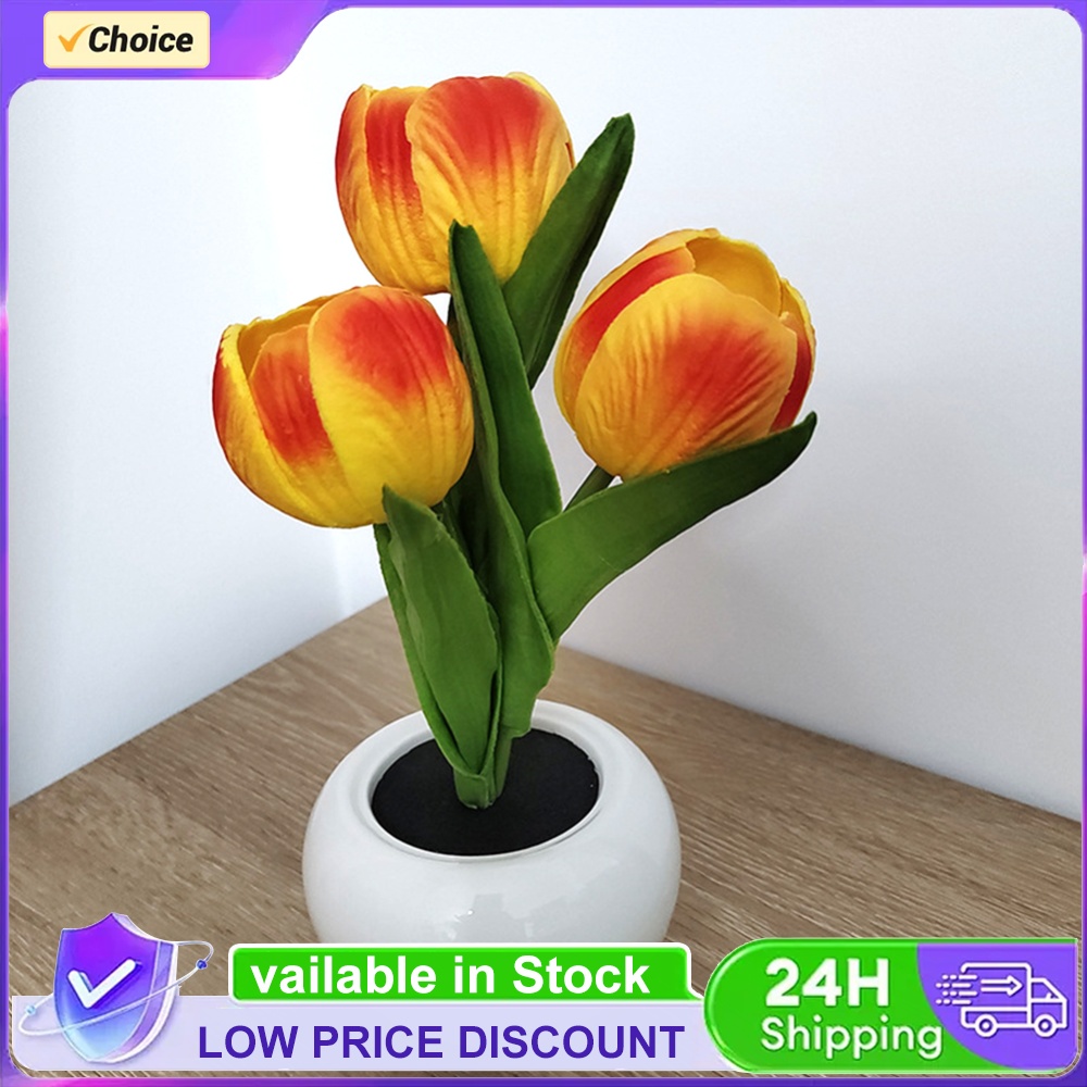 9x22cm Potted Plant Table Lamp - đánh giá và giá Plant Pot