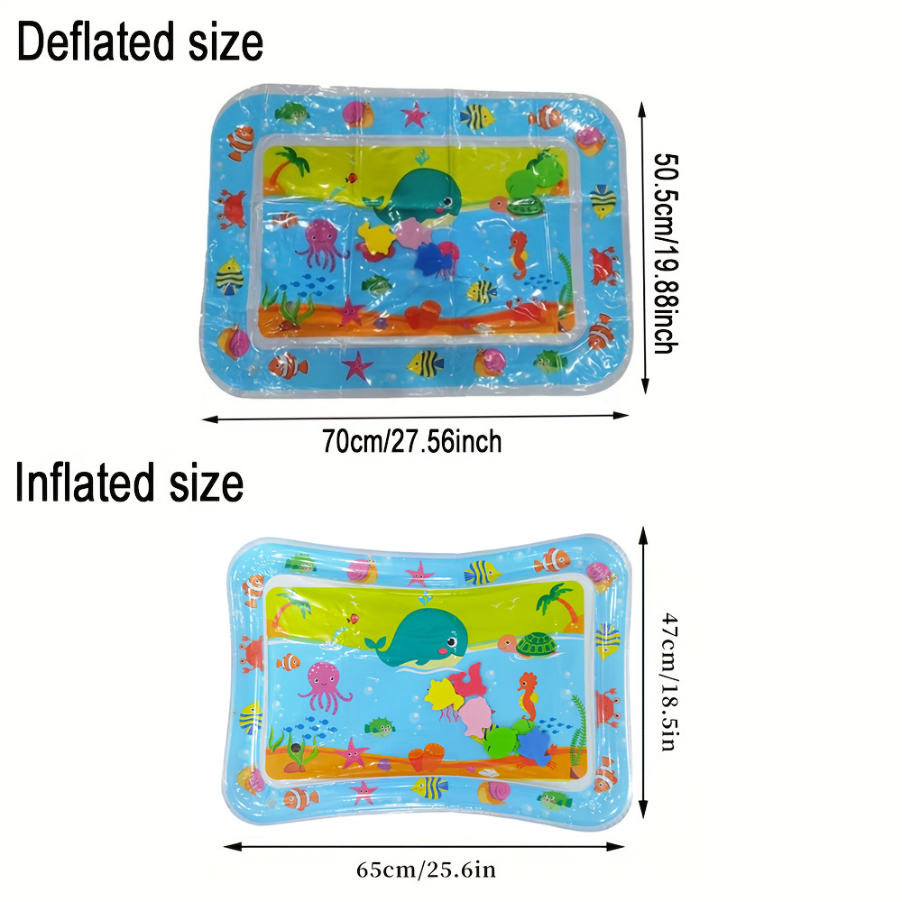 1pc Blue Whale Inflatable PVC  - đánh giá và giá Repotting Mat