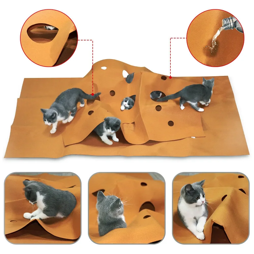 Cat Playing Game Mat Pet Toys  - đánh giá và giá Repotting Mat