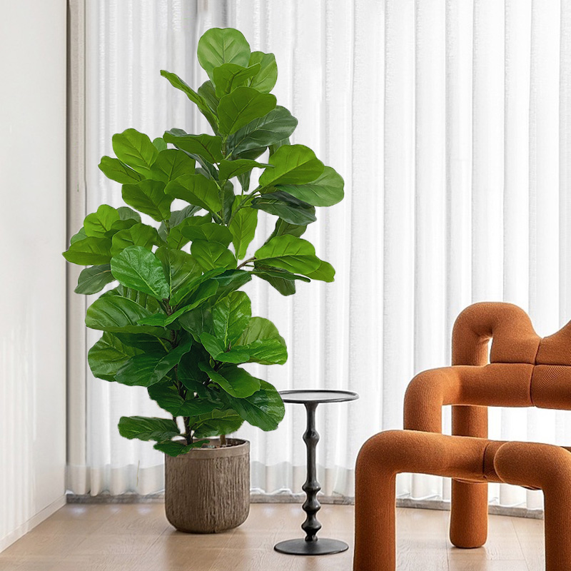 23-41in Artificial Ficus Tree  - đánh giá và giá Fiddle Leaf Fig