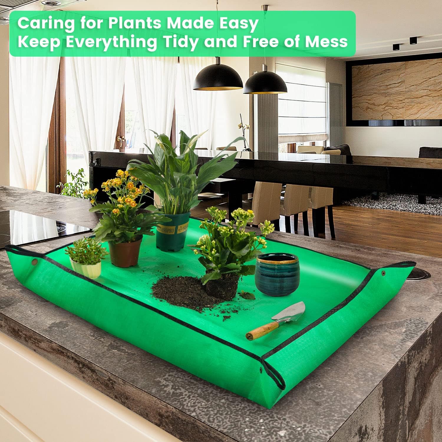 Planting Mat Square Garden Pad - đánh giá và giá Repotting Mat