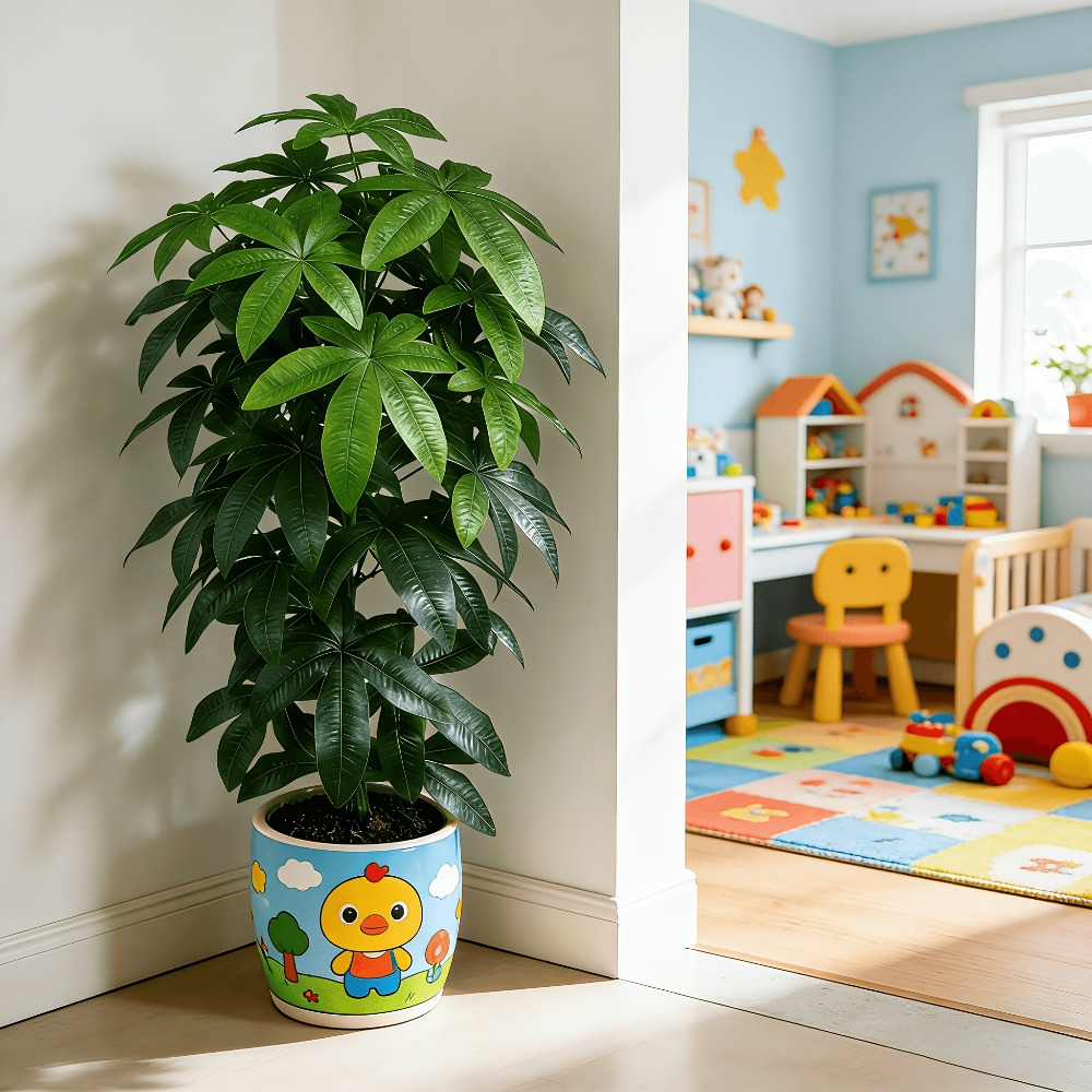 An Artificial Money Tree Pachi - đánh giá và giá Snake Plant