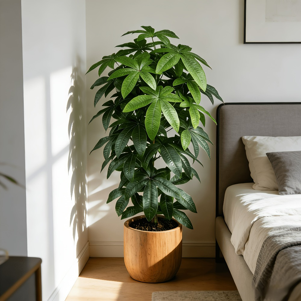An Artificial Money Tree Pachi - đánh giá và giá Snake Plant